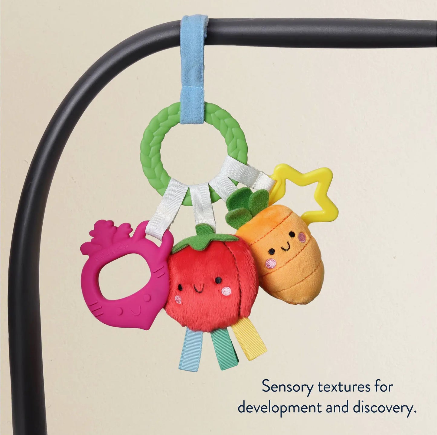 Bitzy Busy Ring™ Teething Activity Toy