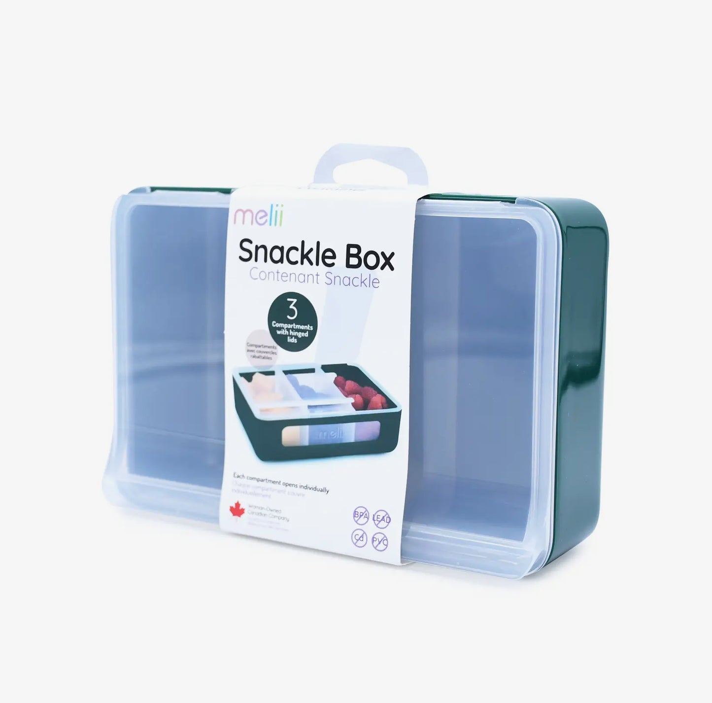 3 Compartment Snackle Box